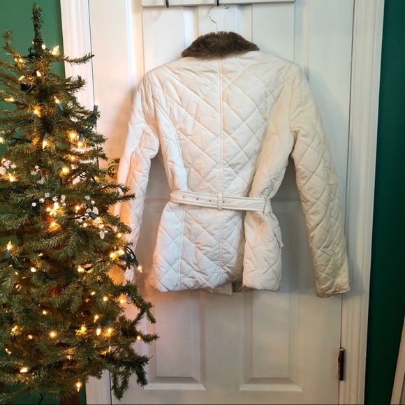 Tommy Hilfiger cream  puffer jacket szM - Picture 2 of 3